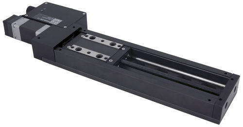 Platina de posicionamiento lineal - X-LRM-E series - Zaber Technologies - Vancouver, BC - multieje / guía de esferas recirculantes integrada / de estructuras de acero