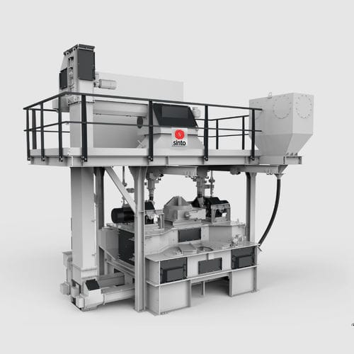 Granalladora con mesa giratoria - SDH series - Sinto AGTOS GmbH - con satélites / para metal / automática