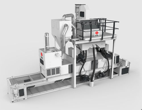 Granalladora de banda - BG  - Sinto AGTOS GmbH - para hormigón / automática