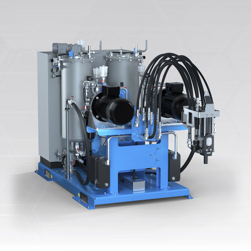 Dosificador para espumas PU - ECOPLUS MK2 - Hennecke GROUP - con bomba a pistón / de alta presión / bicomponente
