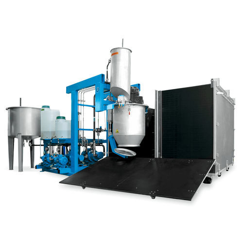 Línea de producción de bloques de espuma flexible de PUR - BLOCFOAMAT - Hennecke GROUP - de discontinuo