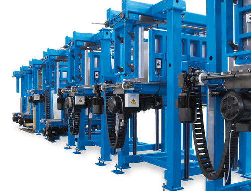 Línea de producción de armarios frigoríficos - KGS - Hennecke GROUP - modular / flexible / para obra de construcción