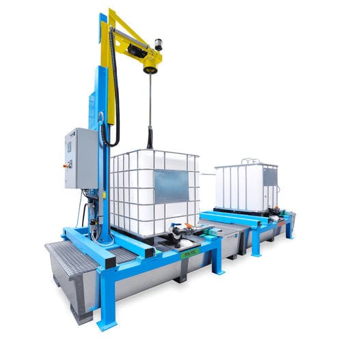 Contenedor IBC de plástico - Hennecke GROUP - de almacenamiento / modular / de manipulación