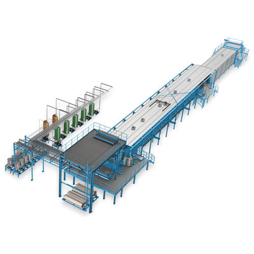 Línea de producción de bloques de espuma flexible de PUR - QFM - Hennecke GROUP - continua