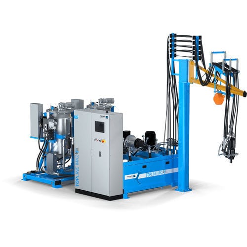 Dosificador para espumas PU - TOPLINE MK2 - Hennecke GROUP - de líquidos / volumétrico / de alta presión