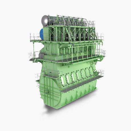 Motor de GLP - ME-C - Hyundai Heavy Industries-Marine Engine - marino / compacto / de 2 tiempos