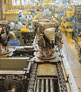 Sistema de transporte para piezas - Hyundai Heavy Industries-Robotics System