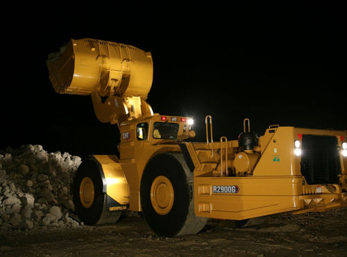 Cargadora de ruedas - R2900G - Caterpillar Global Mining - articulada / compacta / para mina subterránea