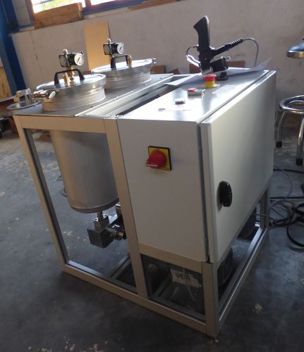 Mezclador-dosificador de resinas - DPE eco  - Isojet Equipments - para resina epoxi / con bomba de engranajes