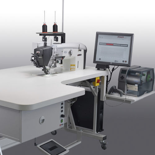 Máquina de coser punto de cadeneta - PFAFF 3721 PREMIUM - PFAFF INDUSTRIESYSTEME UND MASCHINEN GMBH - de 1 aguja / para tapicería / fija