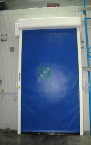 Puerta enrollable - DYNAMICROLL® FRIDGE 2 - B.M.P. srl - de PVC / para sala de control / para cámara frigorífica