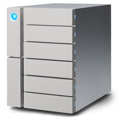 Sistema de almacenamiento de datos ultrarápido - 6big Thunderbolt 3 - LACIE