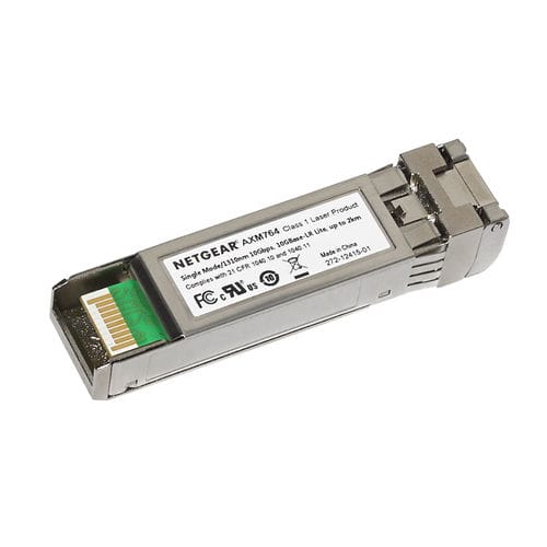 Transceptor Gigabit Ethernet - AXM764 - NETGEAR - 1 canal / SFP / monomodal