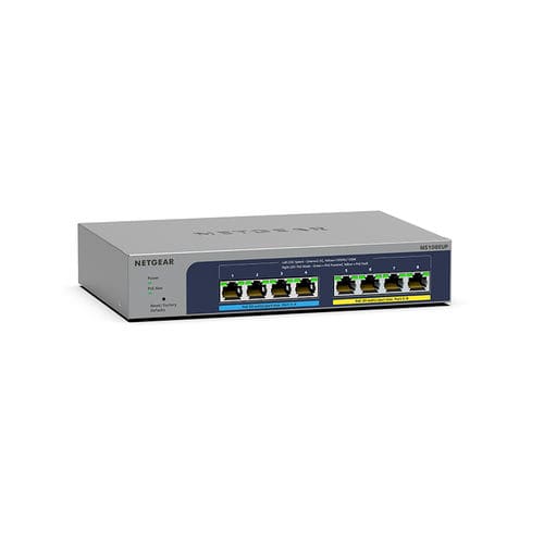 Conmutador Ethernet administrable - MS108EUP - NETGEAR - 8 puertos / 2.5 GbE / con enlace inalámbrico