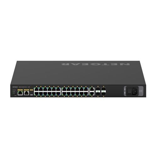 Conmutador Ethernet administrable - GSM4230P - NETGEAR - 24 puertos PoE / de pared / box