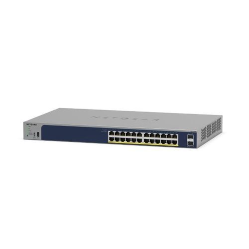 Conmutador Ethernet inteligente - GS724TPPv3 - NETGEAR - 24 puertos PoE / Gigabit Ethernet / estándar