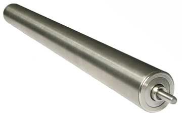 Rodillo de transportador libre - max. 291 lbs | ES series - ashland conveyor - de acero inoxidable