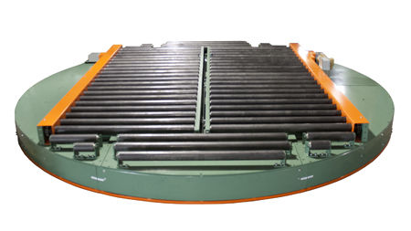 Mesa giratoria accionada por motor - max. 5000 lbs - roach conveyor - para transportador / automática