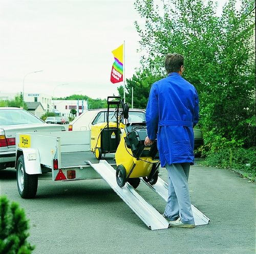 Rampa de carga en riel - ABS series - ALTEC - de aluminio