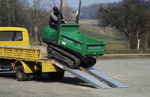 Rampa de carga de transporte pesado - AVS 80 series - ALTEC - de aluminio