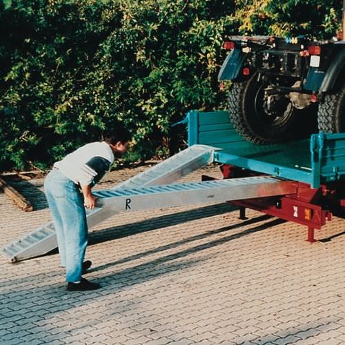 Rampa de carga de transporte pesado - AVS 200 series - ALTEC - de aluminio