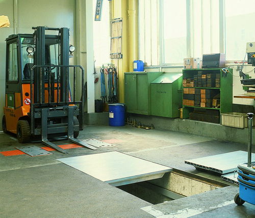 Rampa de carga de aluminio - ALTEC - modular