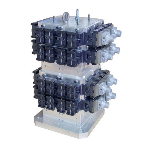 Sistema de sujeción y centrado mecánico - powerCLAMP series - Advanced Machine & Engineering - con sistema de fijación múltiple / modular