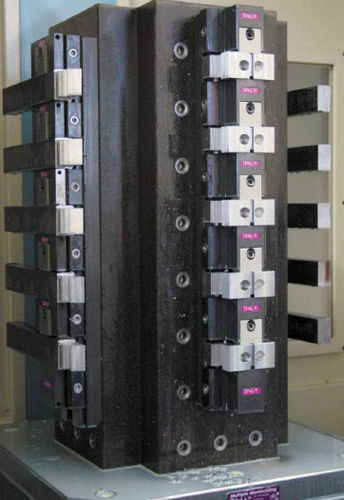 Columna de fijación modular - tripoxy series - Advanced Machine & Engineering - de fundición mineral