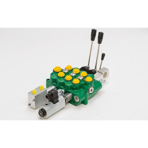 Distribuidor hidráulico de cajón - VDM8 - SALAMI - de palanca / con control eléctrico / monobloque