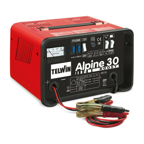 Cargador de baterías para automóvil - ALPINE 30 BOOST - TELWIN - portátil / de electrolito líquido / monofásico