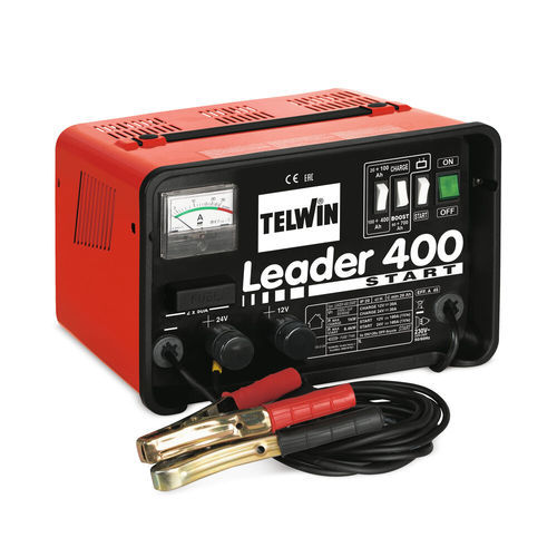 Cargador de baterías de mesa - LEADER 400 START - TELWIN - de electrolito líquido