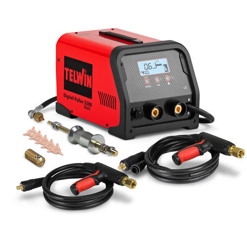 Sistema de reparación de carrocería desabolladora - DIGITAL PULLER 5500 DUO - TELWIN - con soldador