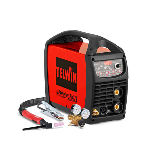 Máquina de soldar TIG - TECHNOLOGY TIG 222 AC/DC + ACC - TELWIN - por arco / de impulso / MMA