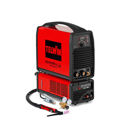 Máquina de soldar TIG - SUPERTIG 302 AC/DC AQUA + ACC - TELWIN - por arco / de impulso / MMA