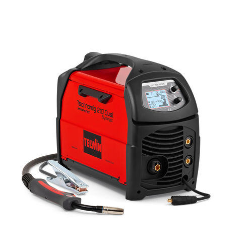 Máquina de soldar MIG - TECHNOMIG 210 DUAL SYNERGIC - TELWIN - MAG / por arco / MMA