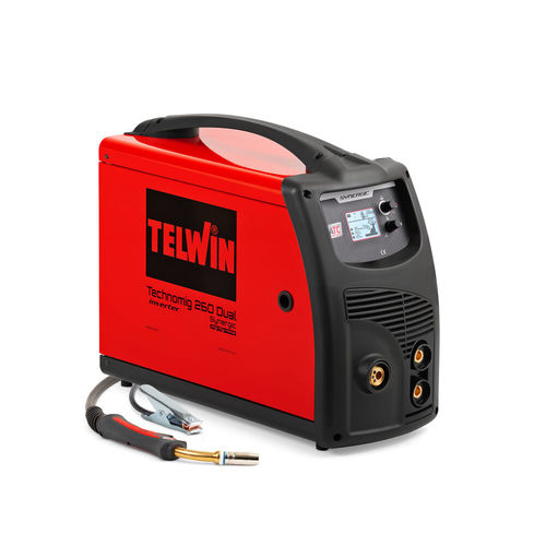 Máquina de soldar MIG - TECHNOMIG 260 DUAL SYNERGIC - TELWIN - TIG / MAG / por arco