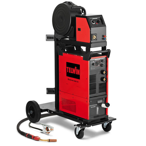 Máquina de soldar MIG - SUPERMIG 500i XD PACK AQUA  - TELWIN - TIG / MAG / de impulso