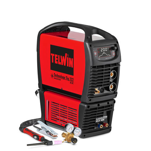 Máquina de soldar TIG - TECHNOLOGY TIG 222 AC/DC AQUA - TELWIN - por arco / de impulso / MMA