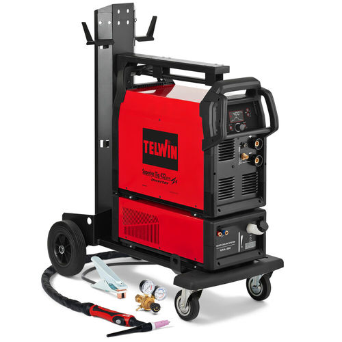 Máquina de soldar TIG - SUPERIOR TIG 422 AC/DC AQUA + ACC - TELWIN - de impulso / MMA / por puntos