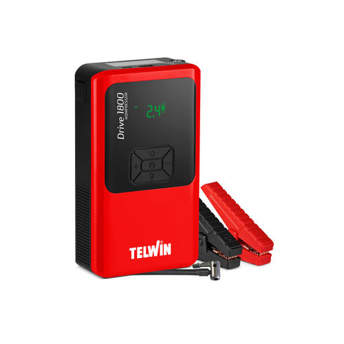 Arrancador de baterías para moto - DRIVE 1800 - TELWIN - para coche / 12 V / litio