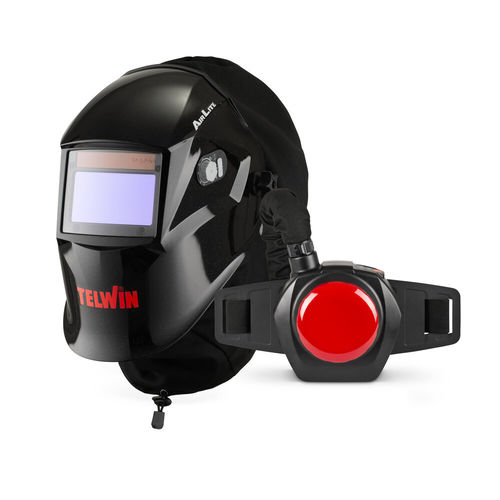 Máscara de soldadura automática - AIRLITE PAPR - TELWIN - con respirador / TIG / MMA