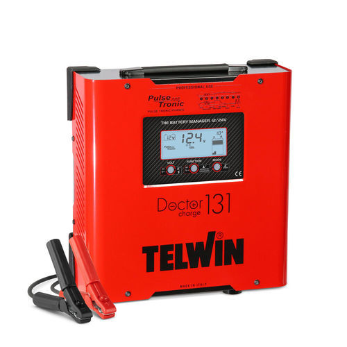 Cargador de arrancador de batería 24 V - DOCTOR CHARGE 131 - TELWIN - 12 V / litio / ácido-plomo