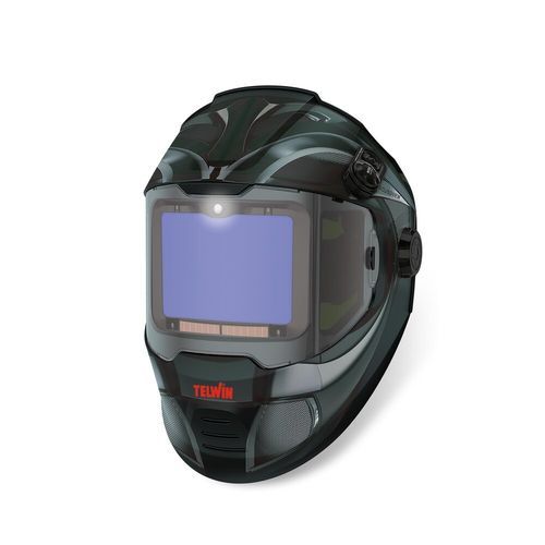 Máscara de soldadura auto-oscureciente - ROUNDVIEW LED - TELWIN - automática / optoelectrónica / electrónica