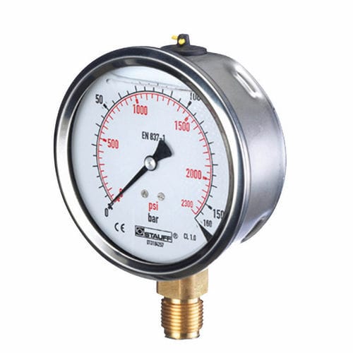 Manómetro diferencial - SPG-063-(-00001)-00000-26-S-B04 - STAUFF - analógico / roscado / G 1/4