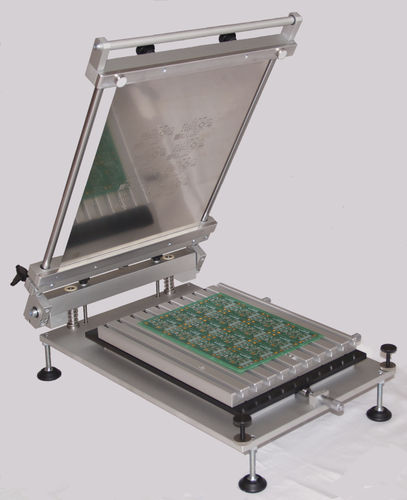 Máquina de serigrafia de pasta de soldadura - S1 - Mechatronic Systems - SMT / en plano / manual