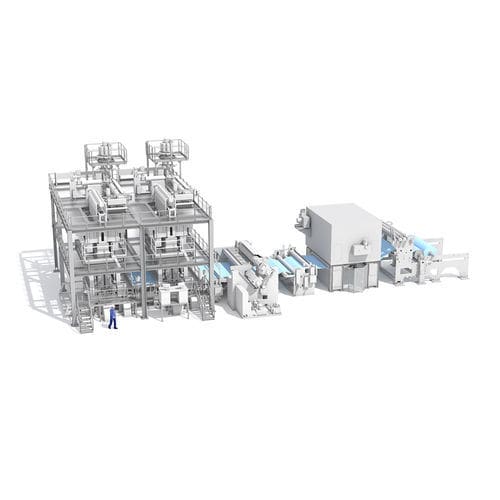 Línea de extrusión para aplicaciones médicas - RF Smart Spunbond - Reifenhäuser Extrusion Technology GmbH & Co. KG - de película plana / para PP / para PE
