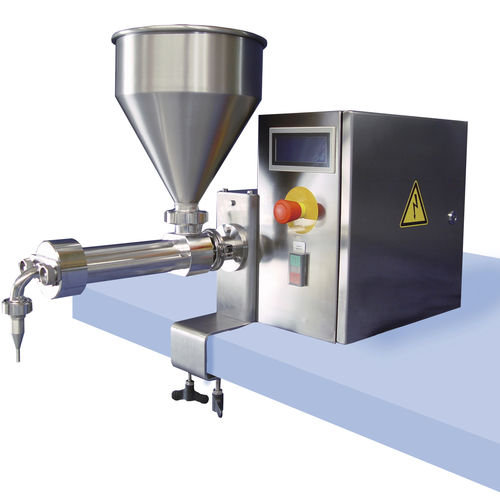 Llenadora semiautomática - UAE - GEPAS mbH - de vasos / de botellas / de botes
