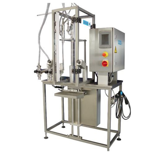 Llenadora semiautomática - AST1000-Servo	 - GEPAS mbH - de botes / de botellas / para bolsas