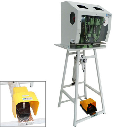 Máquina ojaladora neumática - V2 series - Ferplast - con 2 cabezales