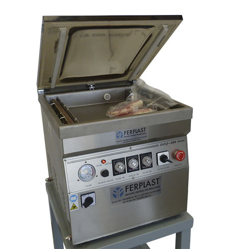 Máquina de acondicionamiento semiautomática - DZ 400 2T - Ferplast - de vacío / de campana / de mesa